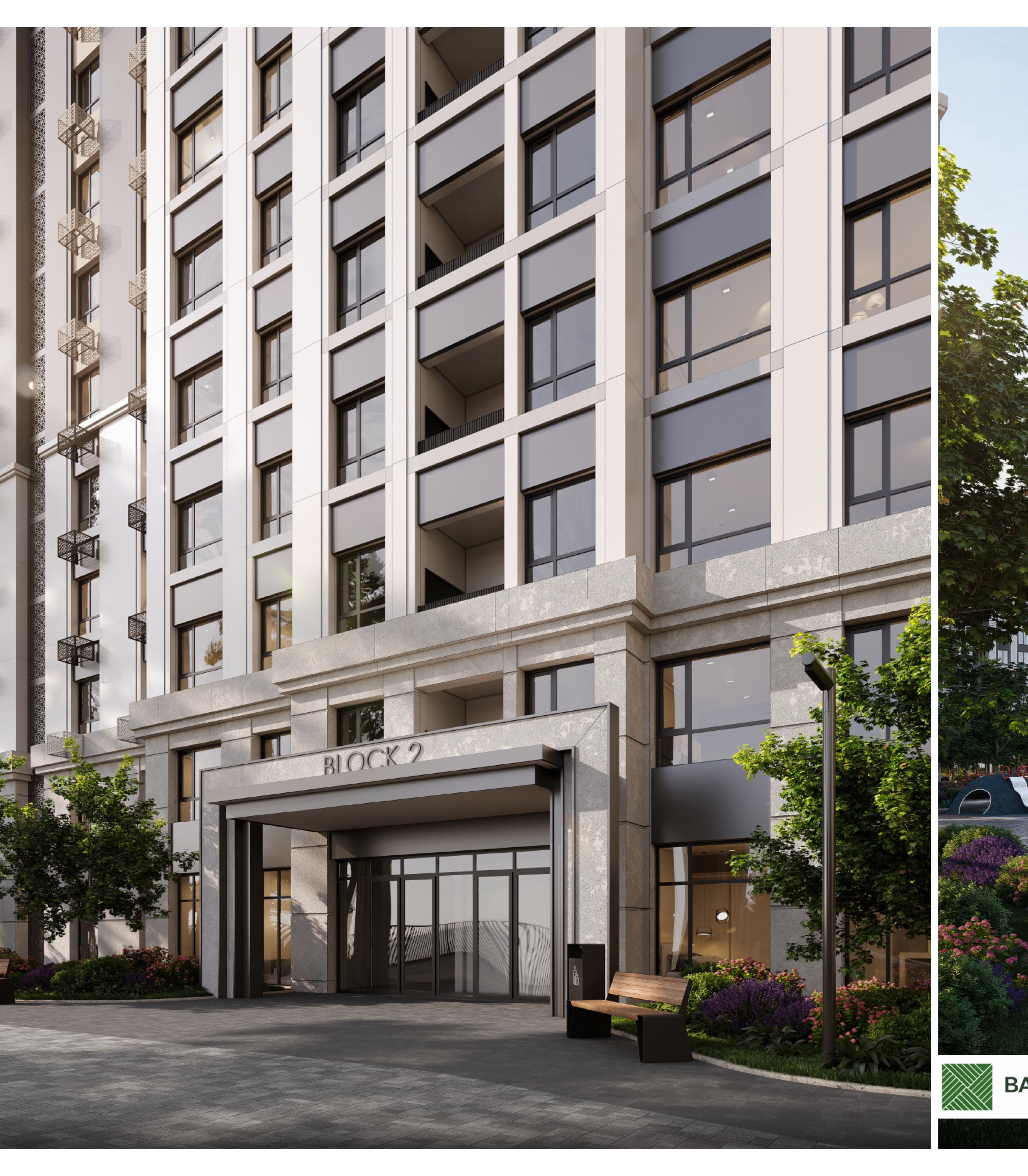 Baq Orda Residence entrance and lobby quality