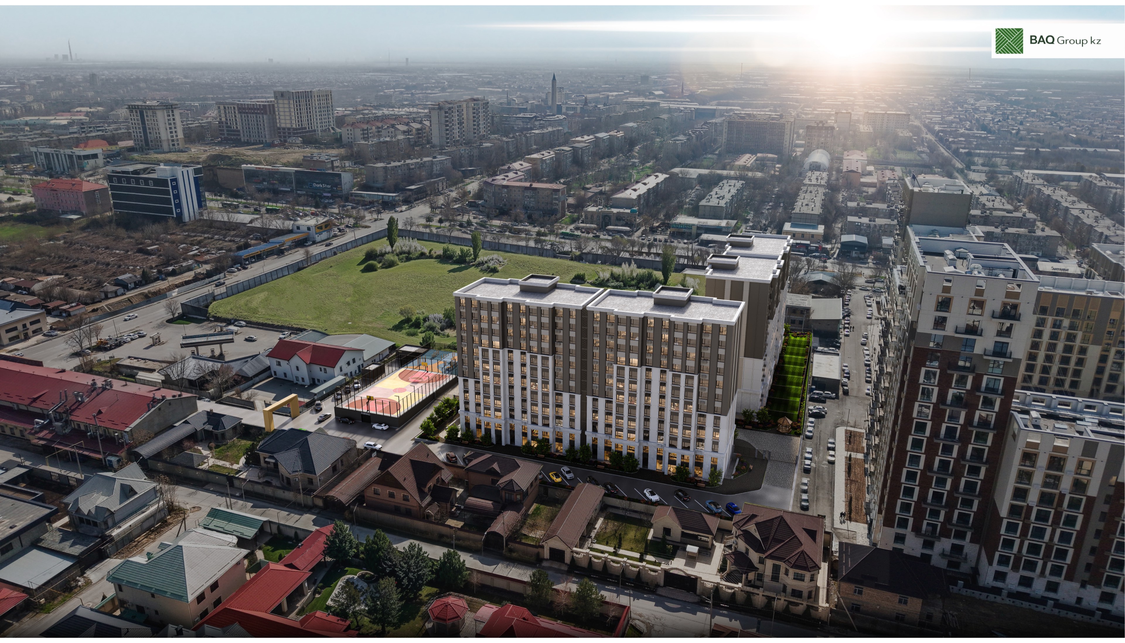 Baq Orda Residence close district location view